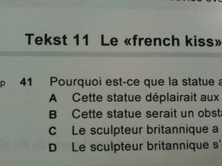 Verdachte lekken Frans examen opgepakt