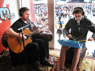 Alt-J in de studio op Best Kept Secret Festival