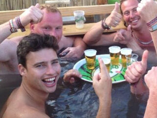 Barend laat zich verwennen in het Grasnapolsky