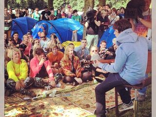 Ontbijten met Jake Bugg op de camping