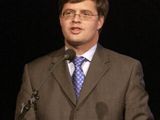 Giel belt met Jan Peter Balkenende