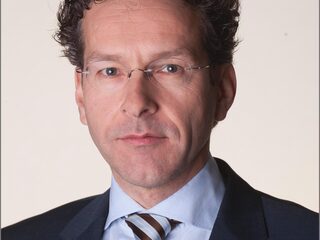 Minister Dijsselbloem van Financiën