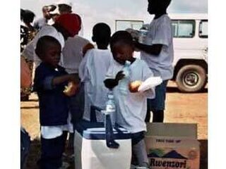 Red een kind in Congo