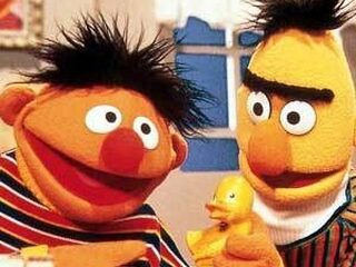 Bert en Ernie bij Ekstra Weekend