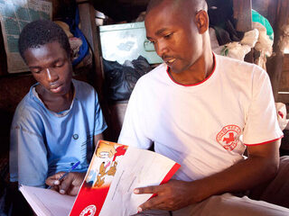 Irene van 14 laat zich testen op HIV