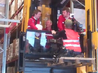 Het was fijn in het magazijn