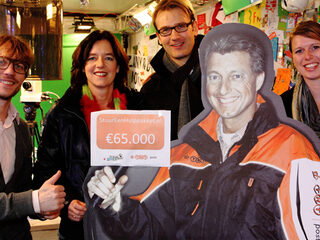 TNT bezorgt een vette cheque!