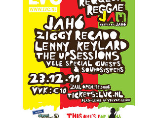 Reggaefeest met Jah6 in LVC voor 3FM Serious Request