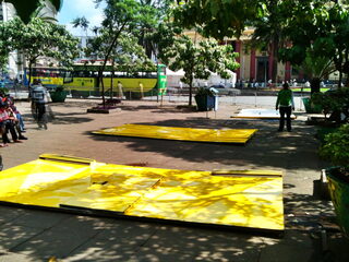 Glazen Huis Kenia staat nog niet.