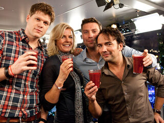 Irene Moors blijft slapen in het Glazen Huis