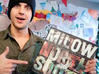 Milow verrast de DJ's met een bezoekje