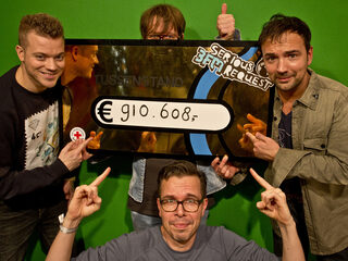 Tussenstand dag 1: € 910.608,-