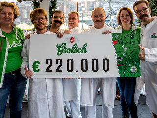 Grolsch kwam in actie