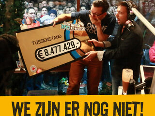 De laatste tussenstand van 2012: € 8.477.429,-