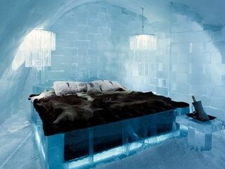 Veiling: twee nachten in een hotel van ijs in Zweden