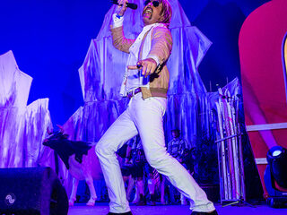 Marcelino Wunderlich zaterdag op het Wilhelminaplein