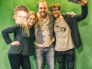 Niels Geusebroek wordt vader en speelde live in het Glazen Huis