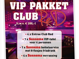 Bied op een VIP pakket voor Club Red