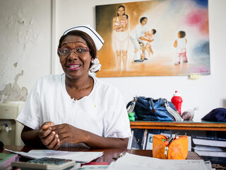 Zuster Melanie behandelt maandelijks ruim 15 nieuwe slachtoffers