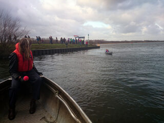 Een sportieve zaterdag voor Frank van der Lende