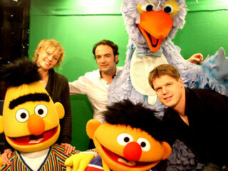 Bert en Ernie in het Glazen Huis!