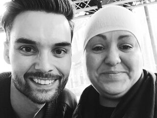 Domien is dinsdagmiddag even helemaal in huiselijke sfeer