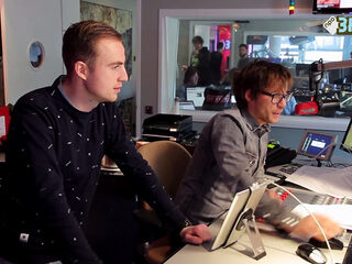 Jan Doove was baas van 3FM voor één dag!