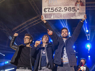 3FM Serious Request eindstand 2015: 7.562.985 euro