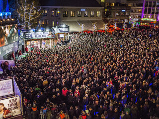 Glazen Huis 3FM Serious Request 2016 staat in Breda