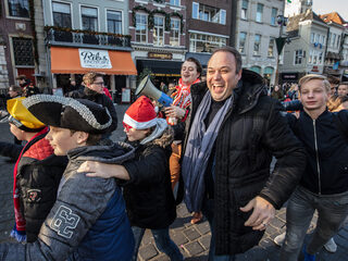 Het was vandaag al even carnaval in het 3FM Clubhuis