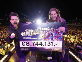 Eindstand 3FM Serious Request 2016: €8.744.131,-