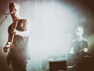 White Lies op Pinkpop 2014