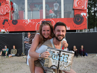 Babette wint festivaltegoed via 3FM-app