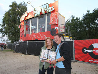 Maurice wint festivaltegoed via 3FM-app