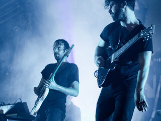 Foals kwam op visite in de studio