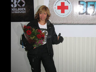 Claudia zingt 5336 euro bij elkaar