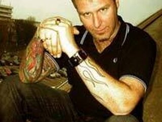 Eric Corton en Dennis Bergkamp