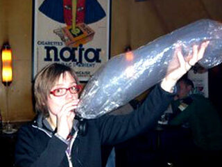 Stoned worden met blowcondoom