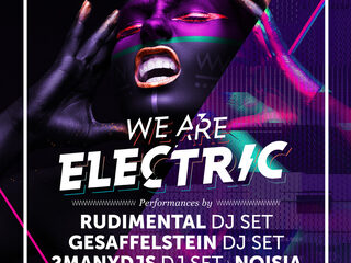 Line-up WE ARE ELECTRIC compleet