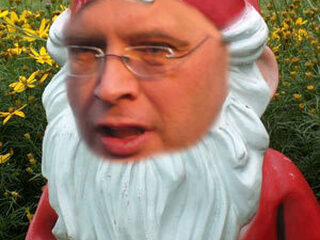 Opdringerige tuinkabouters zijn Nooit Grappig