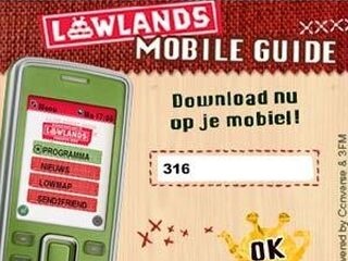 Lowlands map op je telefoon