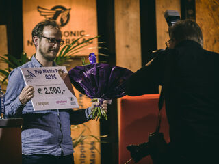 Atze de Vrieze wint de Pop Mediaprijs 2014