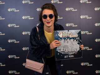 Jett Rebel wint 3FM Award voor Beste Live Act