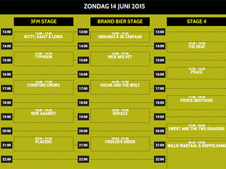 Blokkenschema Pinkpop bekend