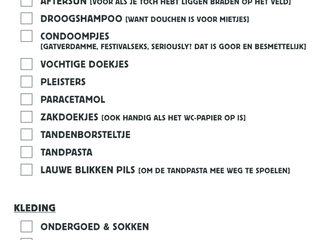 Met deze 3FM Pinkpoppaklijst vergeet je niets!