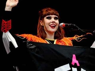 Kate Nash was ook op Pinkpop