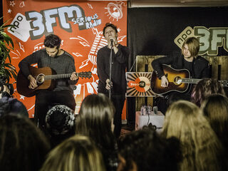 Nieuwe muziek bij Roosmarijn in de studio