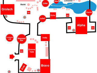 Nieuwe indeling Lowlandsterrein