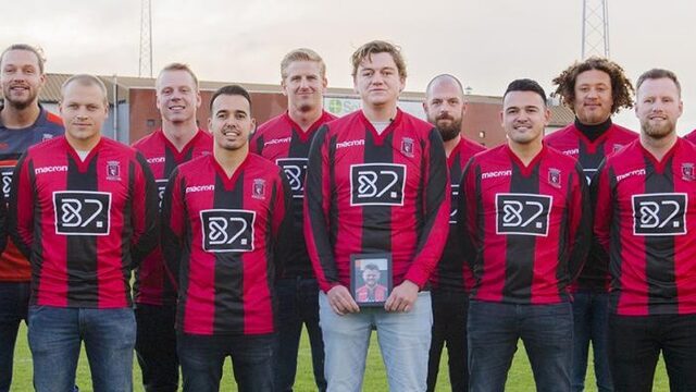 Luc (26) overleed tijdens het voetballen aan een hartstilstand