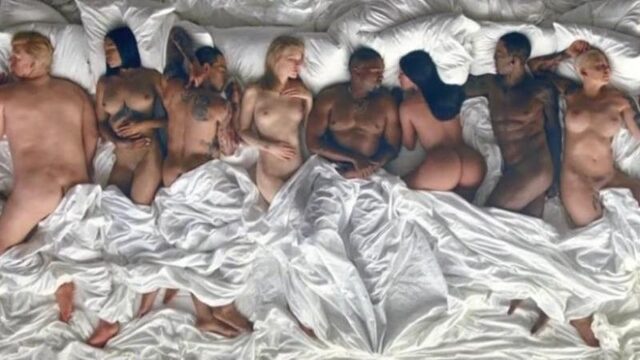 Nog meer celebs in de Kanye West-naaktvideo